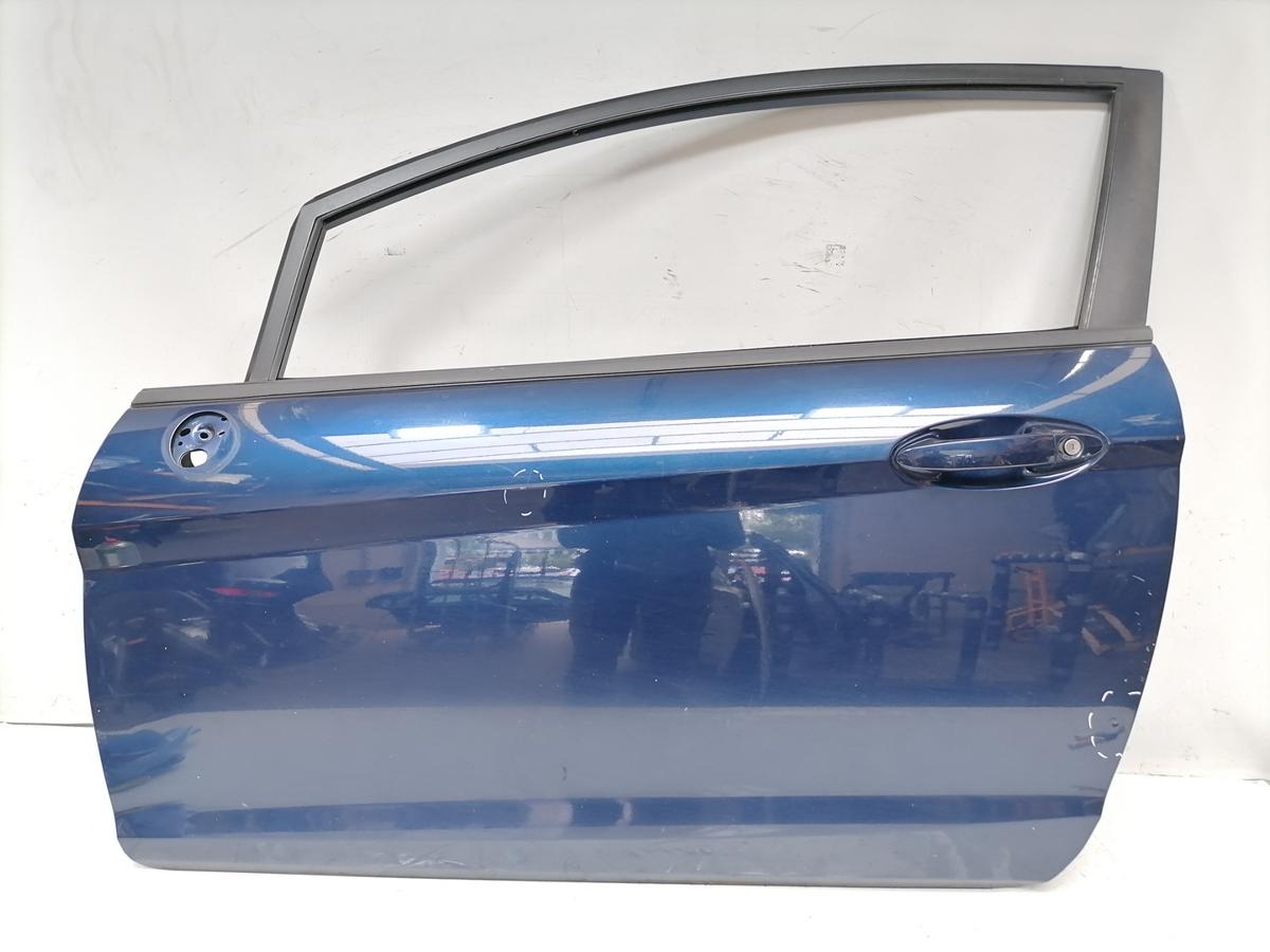 Ford Fiesta 2AJ original T&uuml;r vorn links Atlantik Blau 3-T&uuml;rer Bj.2010
